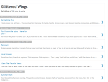 Tablet Screenshot of glitteredwingssparklingofhislove.blogspot.com
