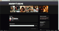 Desktop Screenshot of mandyshan.blogspot.com