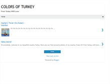 Tablet Screenshot of colors-of-turkey.blogspot.com