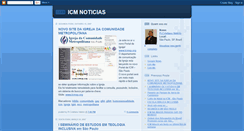 Desktop Screenshot of icmnoticias.blogspot.com