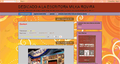 Desktop Screenshot of milkarovira.blogspot.com