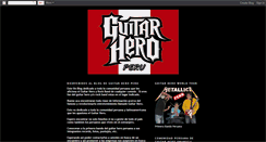 Desktop Screenshot of guitarheroperu.blogspot.com