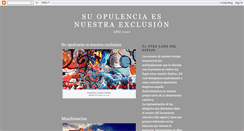 Desktop Screenshot of nuestraexclusion.blogspot.com