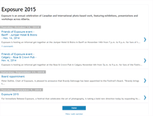 Tablet Screenshot of exposurephotofestival.blogspot.com