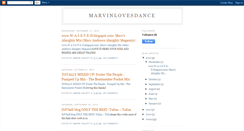 Desktop Screenshot of marvinlovesdance4.blogspot.com