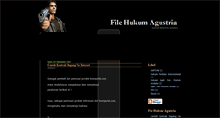 Desktop Screenshot of filehukumagustria.blogspot.com