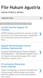 Mobile Screenshot of filehukumagustria.blogspot.com