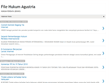 Tablet Screenshot of filehukumagustria.blogspot.com