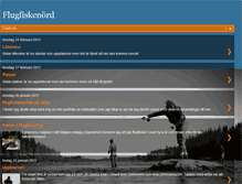 Tablet Screenshot of flugfiskenord.blogspot.com