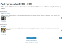 Tablet Screenshot of paulhymansschool09-10.blogspot.com