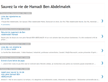 Tablet Screenshot of petitionpourabdelmalek.blogspot.com