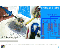 Tablet Screenshot of critical-gaming.blogspot.com