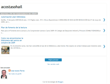 Tablet Screenshot of acostasohail.blogspot.com