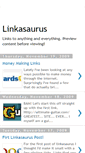 Mobile Screenshot of linkasaurus.blogspot.com
