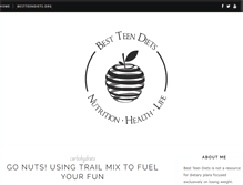 Tablet Screenshot of bestteendietsblog.blogspot.com