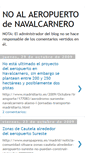 Mobile Screenshot of noalaeropuerto.blogspot.com