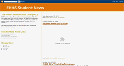 Desktop Screenshot of ehhsnews.blogspot.com