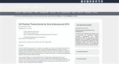 Desktop Screenshot of cineunderrosario.blogspot.com