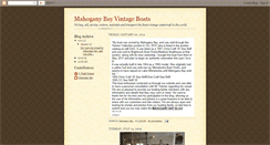 Desktop Screenshot of mahoganybayvintage.blogspot.com