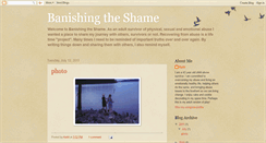 Desktop Screenshot of banishingtheshame.blogspot.com