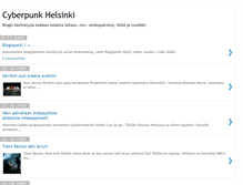 Tablet Screenshot of cyberpunkhelsinki.blogspot.com