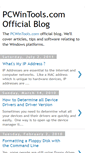 Mobile Screenshot of pcwintools.blogspot.com