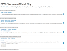 Tablet Screenshot of pcwintools.blogspot.com