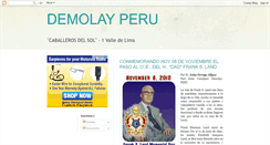 Desktop Screenshot of demolayperu.blogspot.com