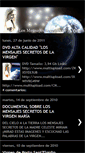 Mobile Screenshot of mensajesdelamadreceleste.blogspot.com