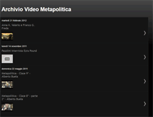Tablet Screenshot of corrieremetapoliticovideo.blogspot.com