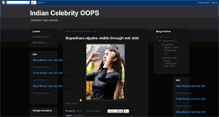 Desktop Screenshot of indiancelebrityoops.blogspot.com