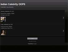 Tablet Screenshot of indiancelebrityoops.blogspot.com