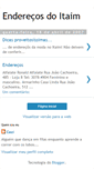 Mobile Screenshot of enderecosdoitaim.blogspot.com