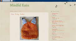 Desktop Screenshot of mindful-knits.blogspot.com