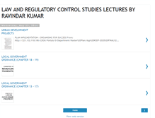 Tablet Screenshot of lawandregulatorycontrolstudies.blogspot.com