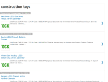 Tablet Screenshot of construction-toys.blogspot.com