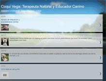Tablet Screenshot of coquieducadorcanino.blogspot.com