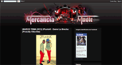 Desktop Screenshot of mercanciamusical.blogspot.com