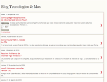 Tablet Screenshot of blogtecnologicoymas.blogspot.com
