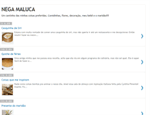 Tablet Screenshot of debinha-negamaluca.blogspot.com