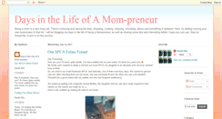 Desktop Screenshot of kim-mompreneur.blogspot.com