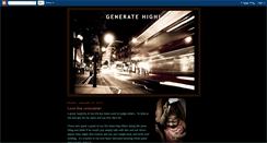 Desktop Screenshot of generatehigh.blogspot.com