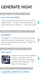Mobile Screenshot of generatehigh.blogspot.com