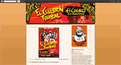 Desktop Screenshot of elcuencoculebron.blogspot.com