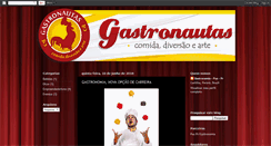 Desktop Screenshot of gastronautascuritiba.blogspot.com