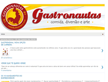 Tablet Screenshot of gastronautascuritiba.blogspot.com