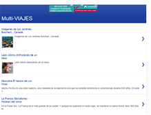 Tablet Screenshot of multi-viajes.blogspot.com