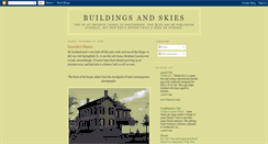 Desktop Screenshot of buildingsandskies.blogspot.com