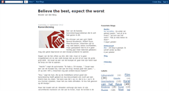 Desktop Screenshot of believe-the-best-expect-the-worst.blogspot.com