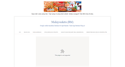Desktop Screenshot of malaysiakita-bm.blogspot.com